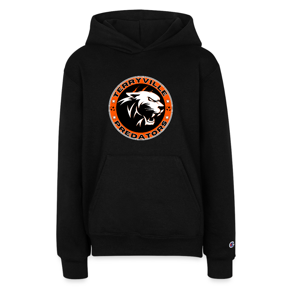 Champion Youth Hoodie - black