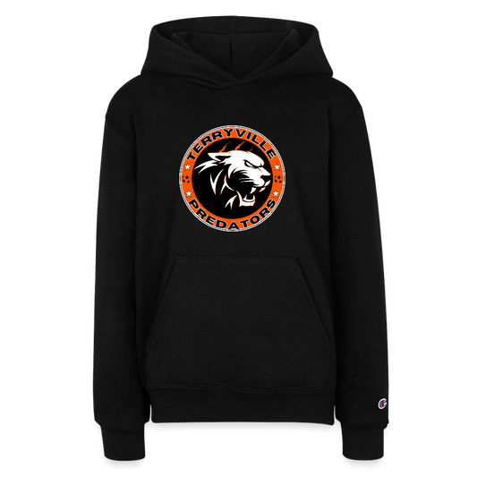 Champion Youth Hoodie - black