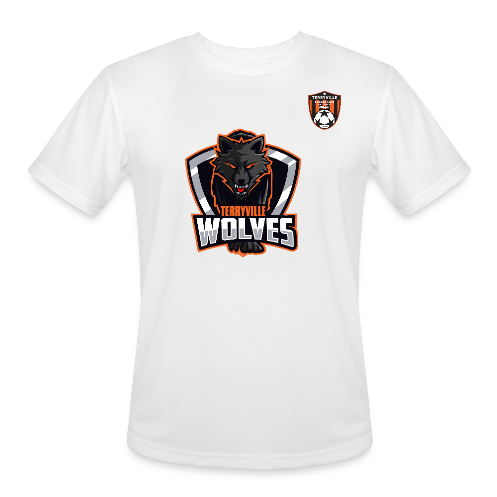 Men’s Moisture Wicking Performance T-Shirt - white