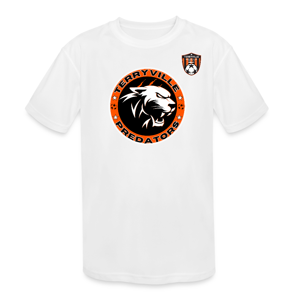 Kids' Moisture Wicking Performance T-Shirt - white
