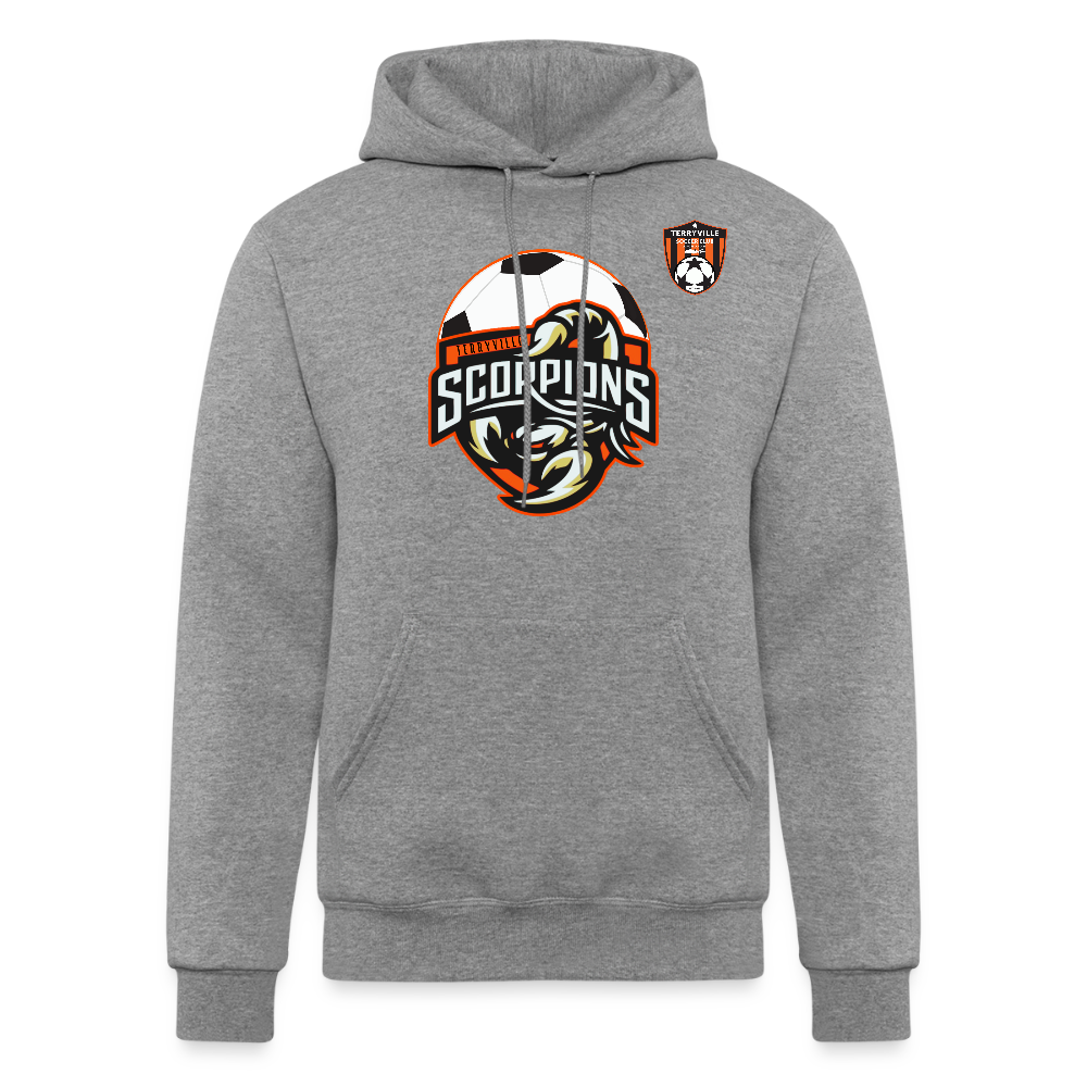 Champion Unisex Powerblend Hoodie - heather gray