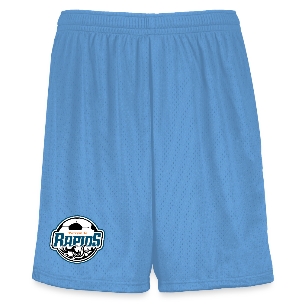 Augusta Sportswear Youth Modified Mesh Short - columbia blue