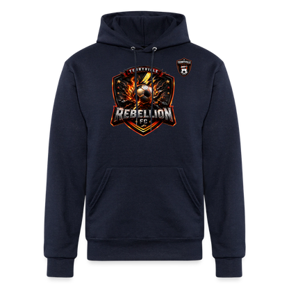 Champion Unisex Powerblend Hoodie - navy