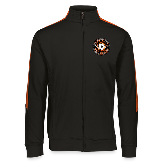 Augusta Sportswear Unisex 2.0 Medalist Jacket - black/orange