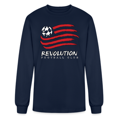 Men's Long Sleeve T-Shirt - navy