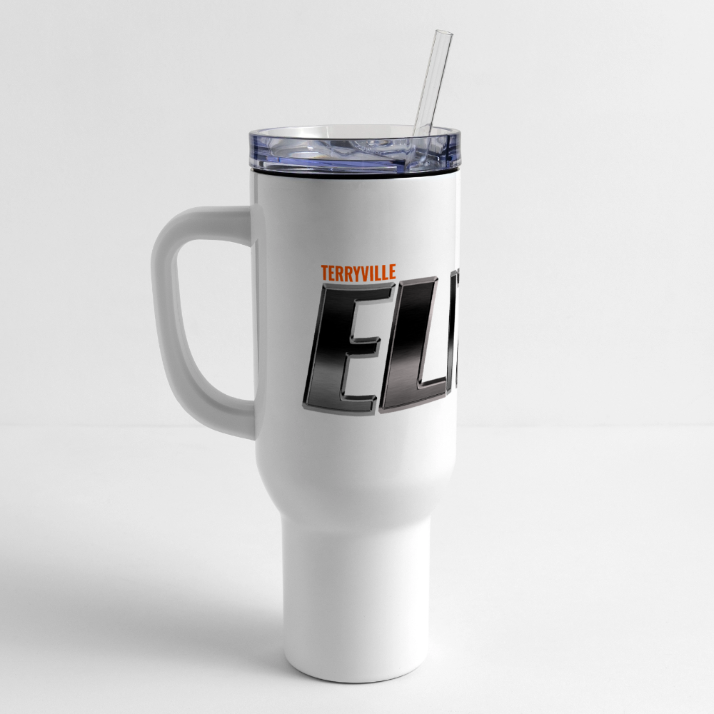40 oz Travel Tumbler - white