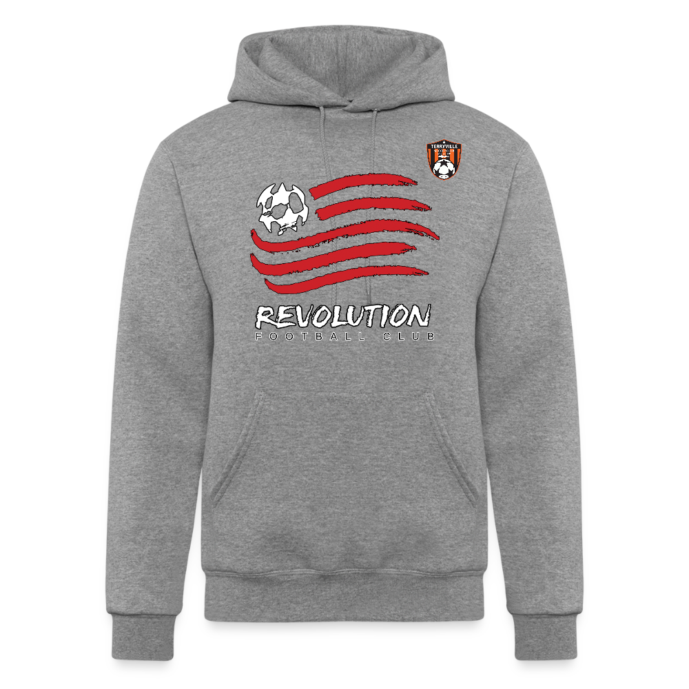 Champion Unisex Powerblend Hoodie - heather gray