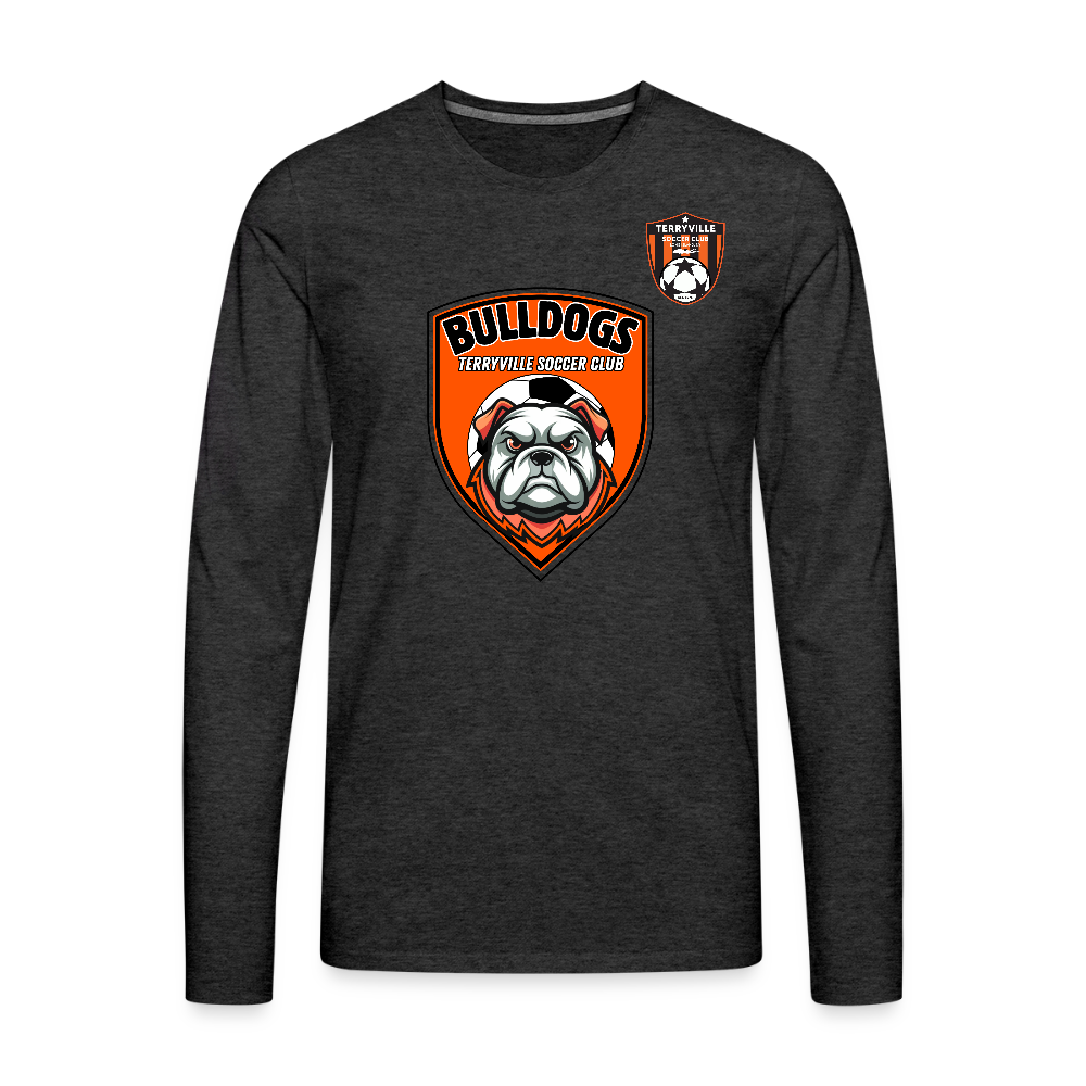 Premium Long Sleeve T-Shirt - charcoal grey