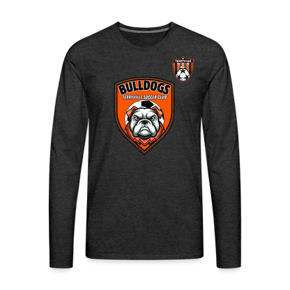 Premium Long Sleeve T-Shirt - charcoal grey
