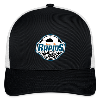Flexfit Fitted Baseball Cap - black/white