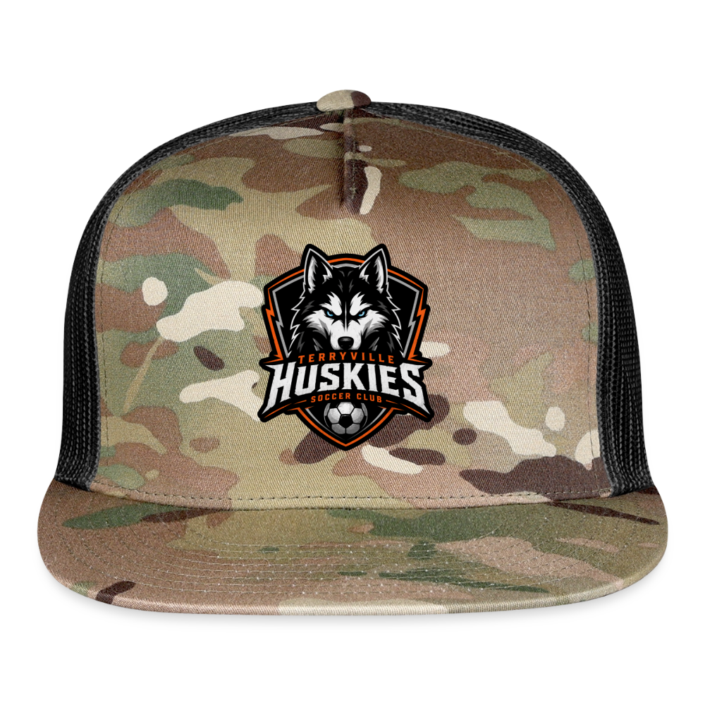 Trucker Hat - MultiCam\black