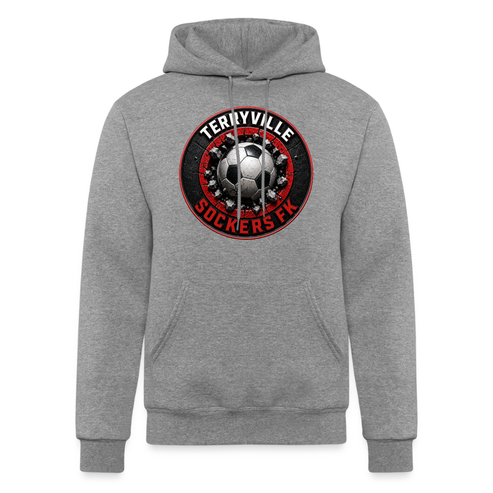 Champion Unisex Powerblend Hoodie - heather gray
