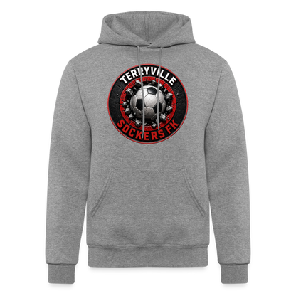 Champion Unisex Powerblend Hoodie - heather gray