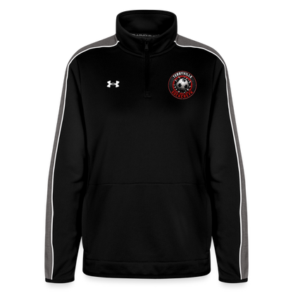 Under Armour Women's Command Quarter Zip 2.0 - black/white