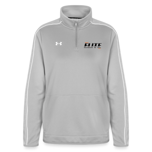 Under Armour Women's Command Quarter Zip 2.0 - light gray