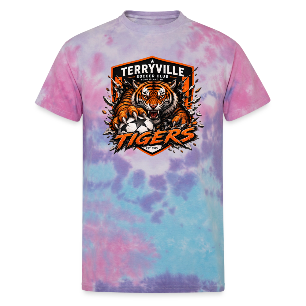 Unisex Tie Dye T-Shirt - cotton candy