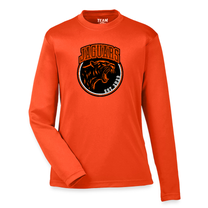 Youth Zone Performance Long-Sleeve T-Shirt - orange