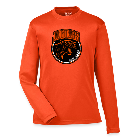Youth Zone Performance Long-Sleeve T-Shirt - orange