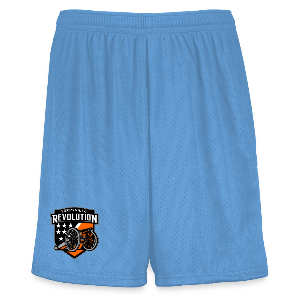 Augusta Sportswear Youth Modified Mesh Short - columbia blue