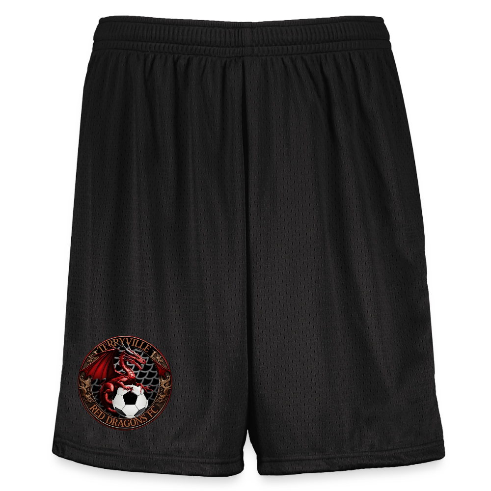 Augusta Sportswear Youth Modified Mesh Short - black
