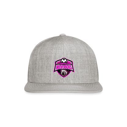 Snapback Cap - heather gray