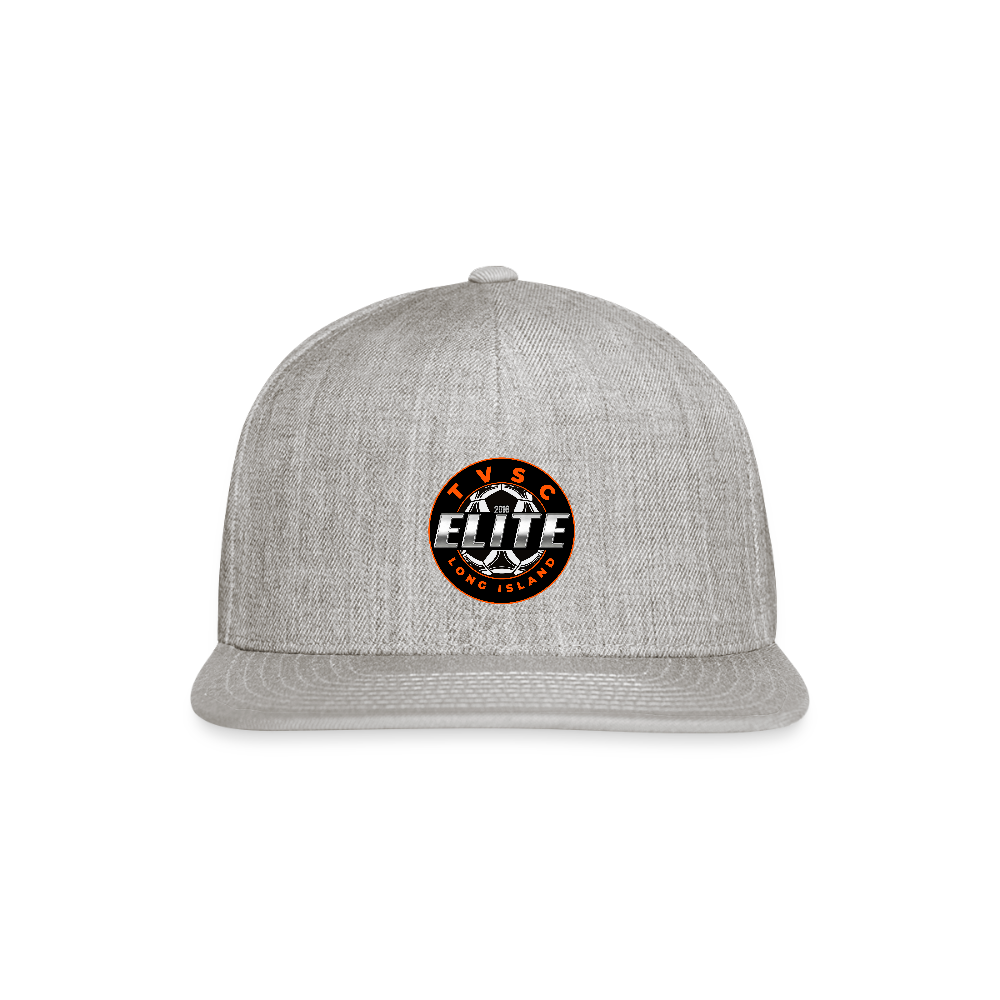 Snapback Baseball Cap - heather gray