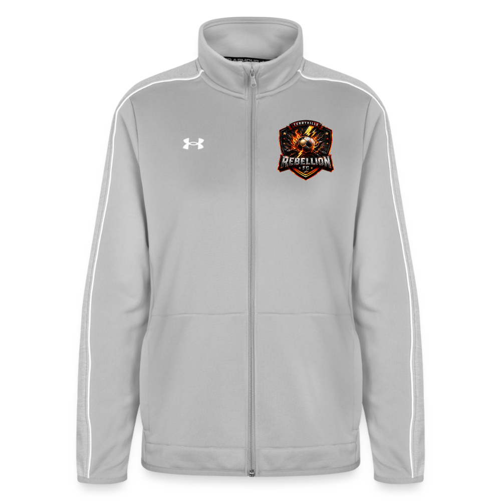 Under Armour Women's Command Full Zip 2.0 - light gray