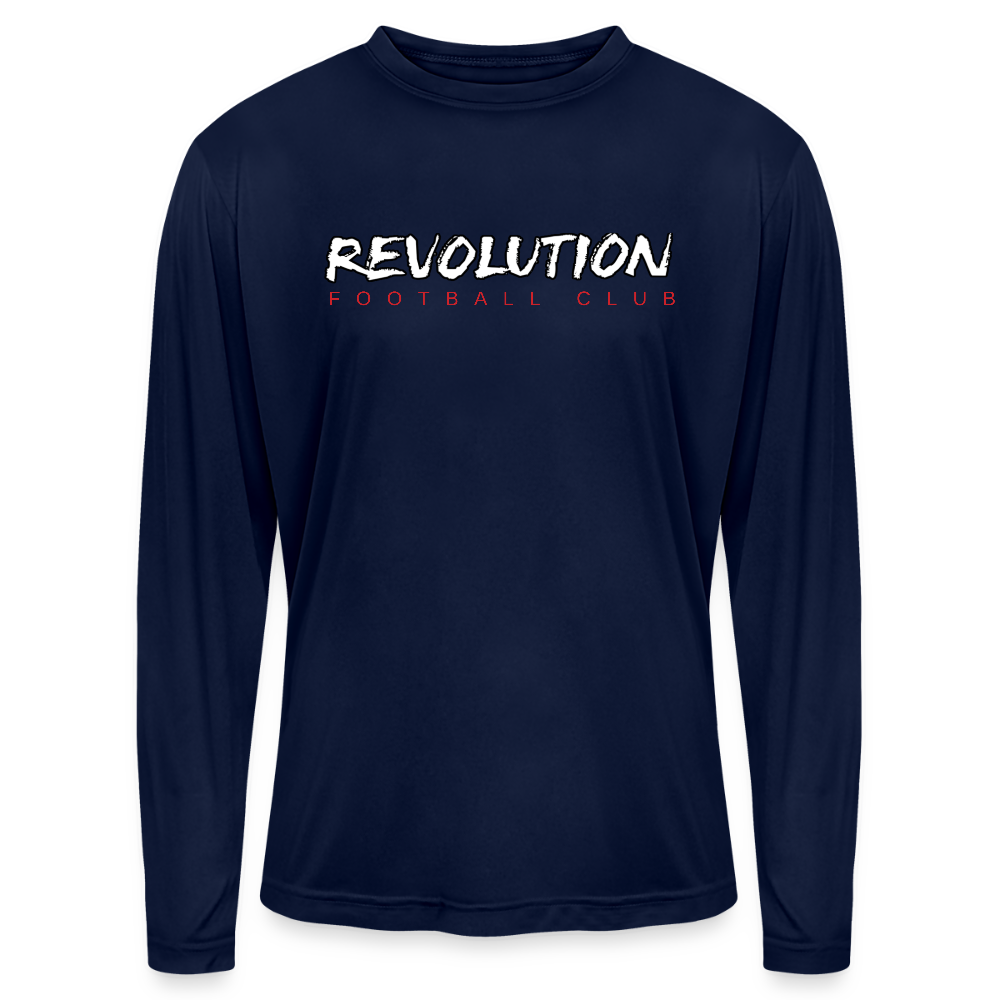 Men's Zone Performance Long-Sleeve T-Shirt - dark navy