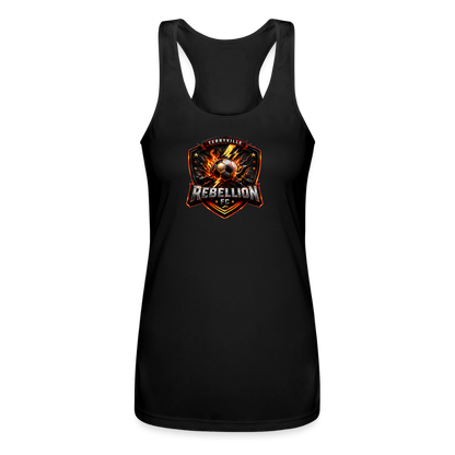 Women’s Performance Racerback Tank Top - black