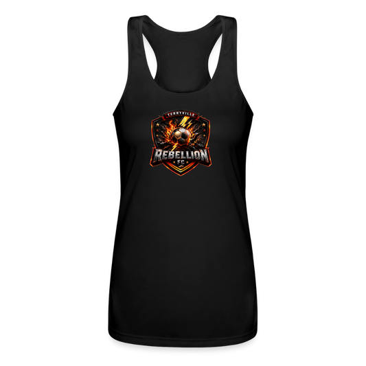 Women’s Performance Racerback Tank Top - black