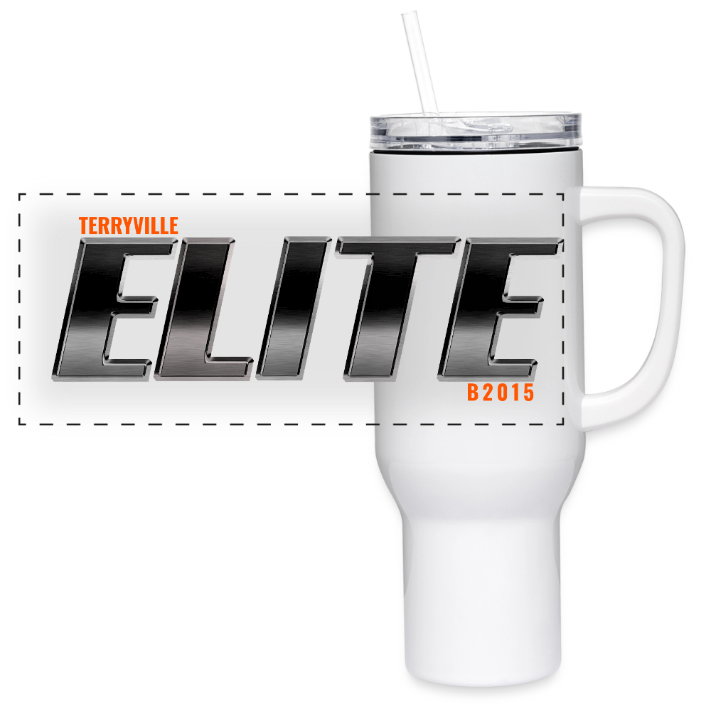 40 oz Travel Tumbler - white