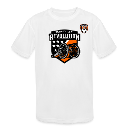 Kids' Moisture Wicking Performance T-Shirt - white