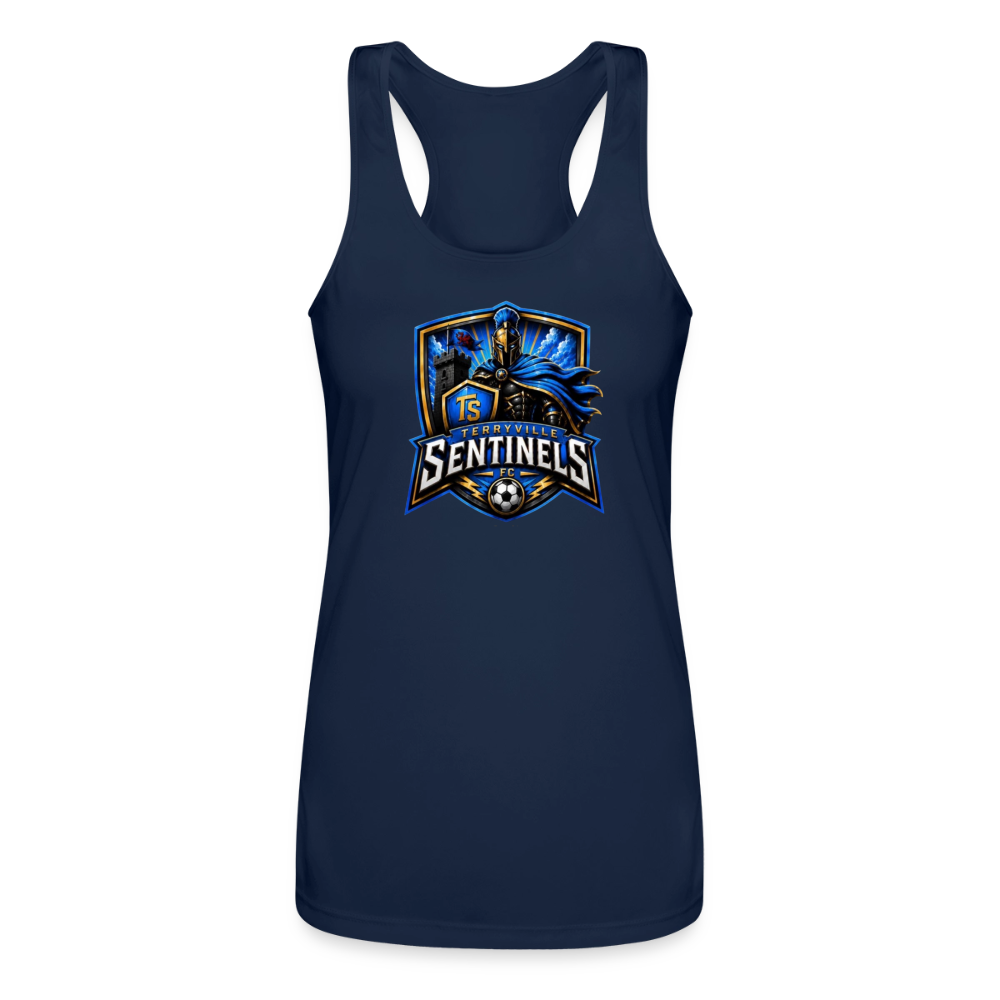 Women’s Performance Racerback Tank Top - navy