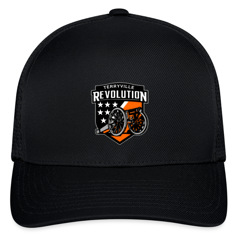 Flexfit Fitted Baseball Cap - black