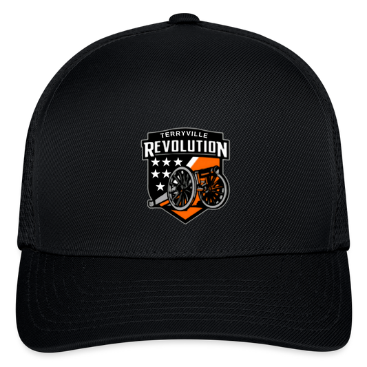 Flexfit Fitted Baseball Cap - black
