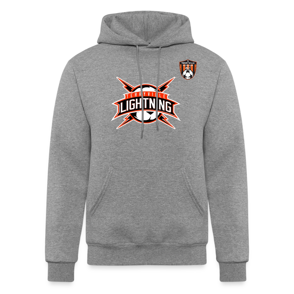 Champion Unisex Powerblend Hoodie - heather gray