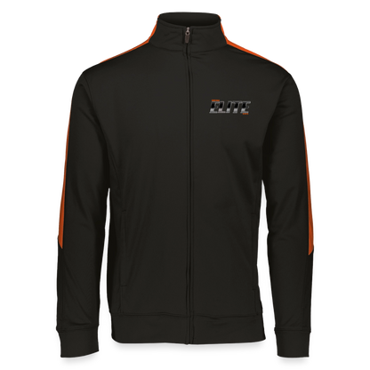 Augusta Sportswear Unisex 2.0 Medalist Jacket - black/orange