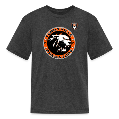 Kids' T-Shirt - heather black