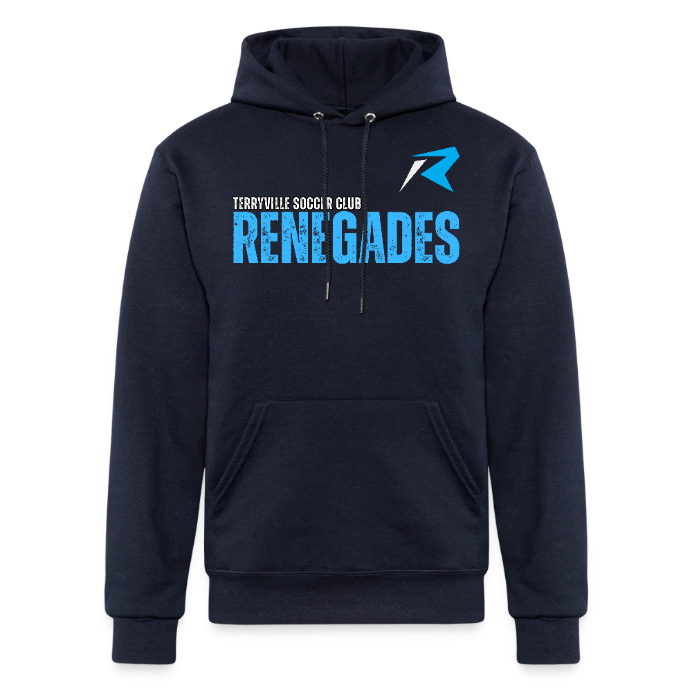 Champion Unisex Powerblend Hoodie - navy
