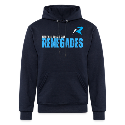 Champion Unisex Powerblend Hoodie - navy