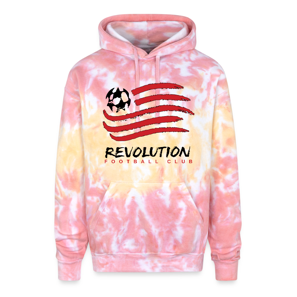 Adult Tie Dye Hoodie - funnel cake