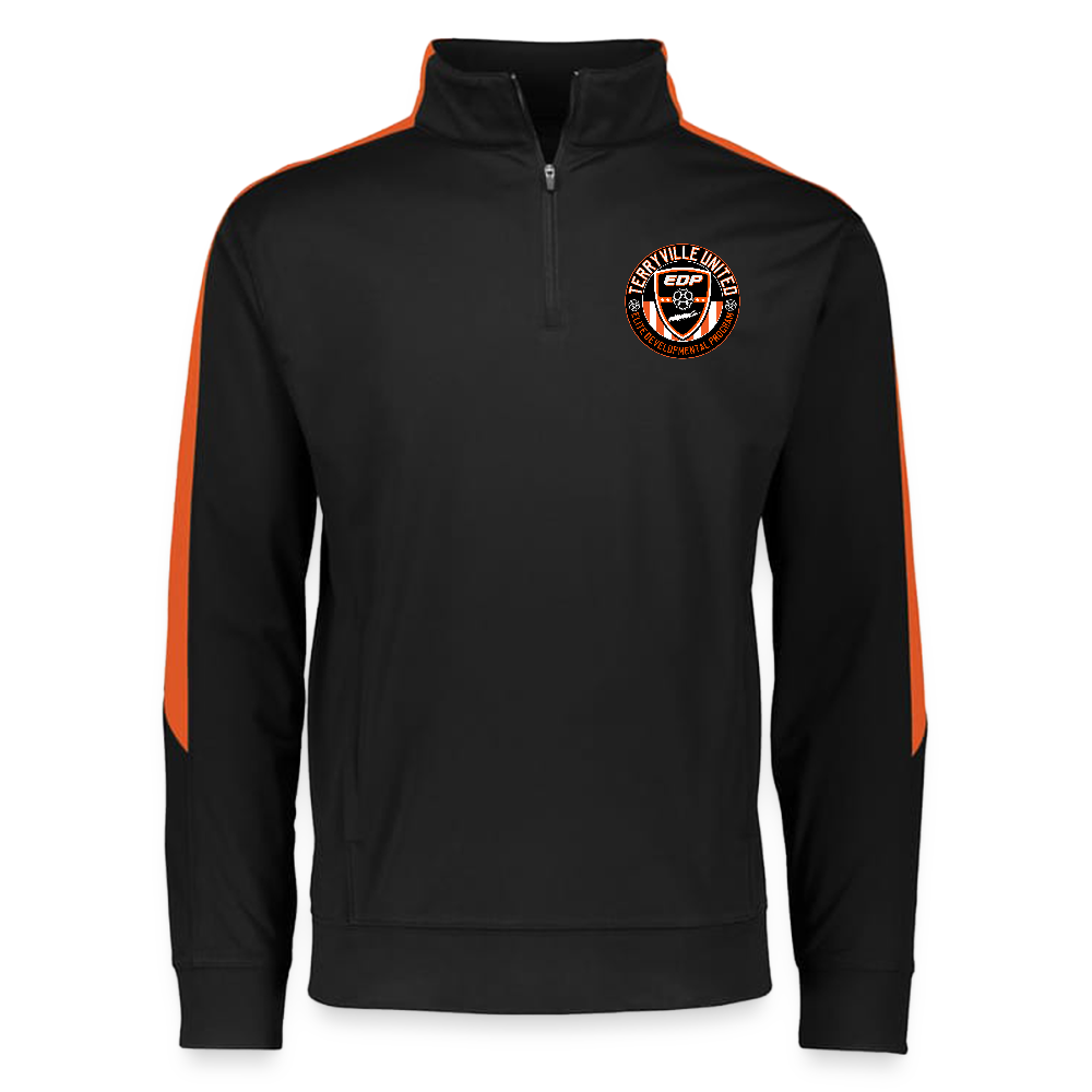 Augusta Sportswear Adult Medalist 2.0 Pullover - black/orange