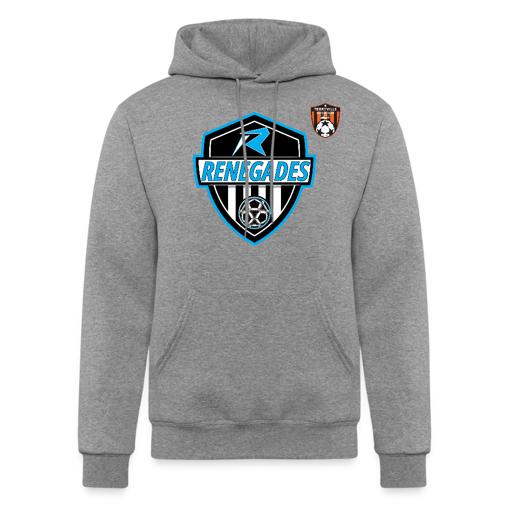 Champion Unisex Powerblend Hoodie - heather gray