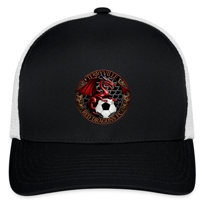 Flexfit Fitted Cap - black/white