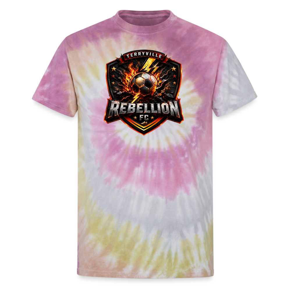 Unisex Tie Dye T-Shirt - Desert Rose