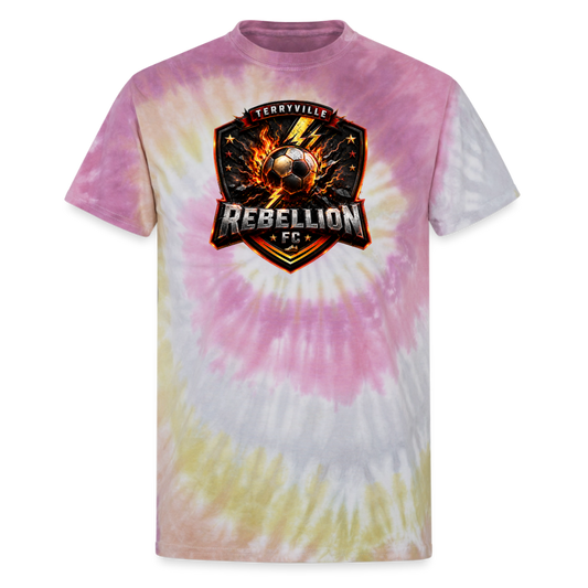 Unisex Tie Dye T-Shirt - Desert Rose