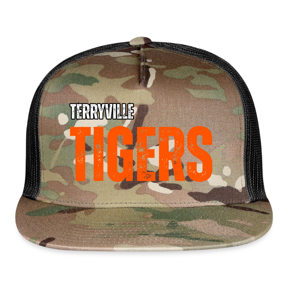 Trucker Hat - MultiCam\black