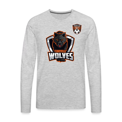 Men's Premium Long Sleeve T-Shirt - heather gray