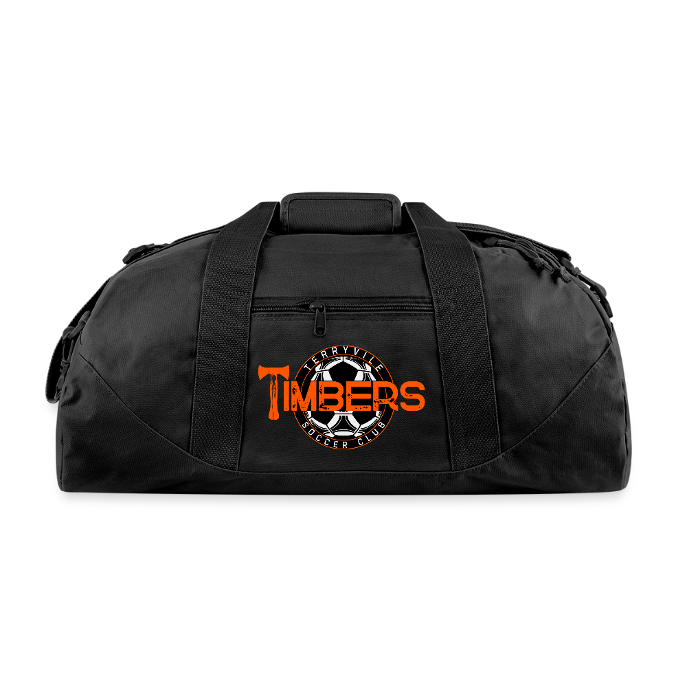 Recycled Duffel Bag - black