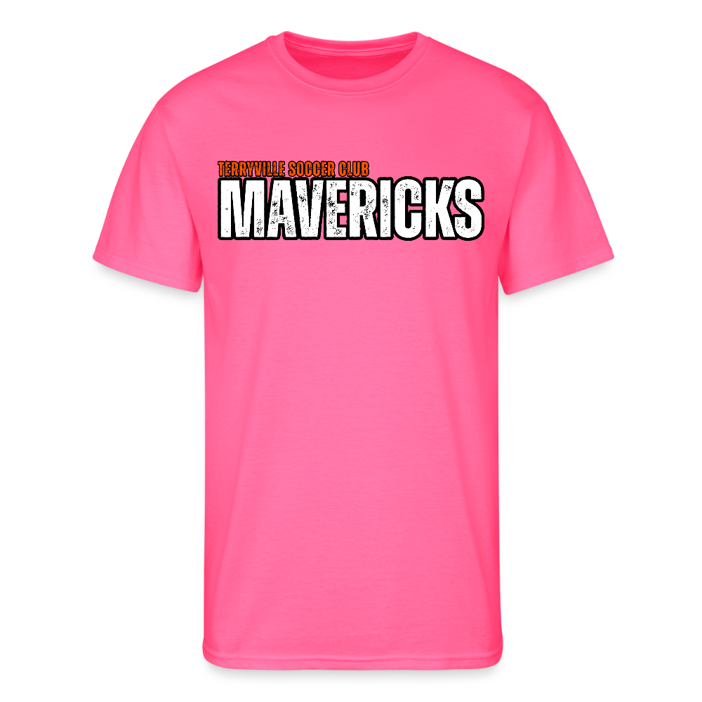 50/50 T-Shirt - neon pink